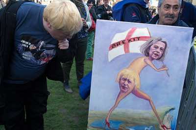 Parliament Square, London - Unite For Europe - 25th March 2017.