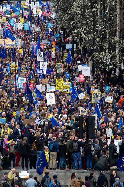 Hyde Park, London - Peoples Vote - 23rd March 2019.