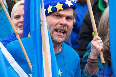 Whitehall, London - SODEM protest - 8th April 2019