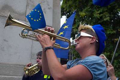 Whitehall, London - SODEM protest - 3rd September 2019